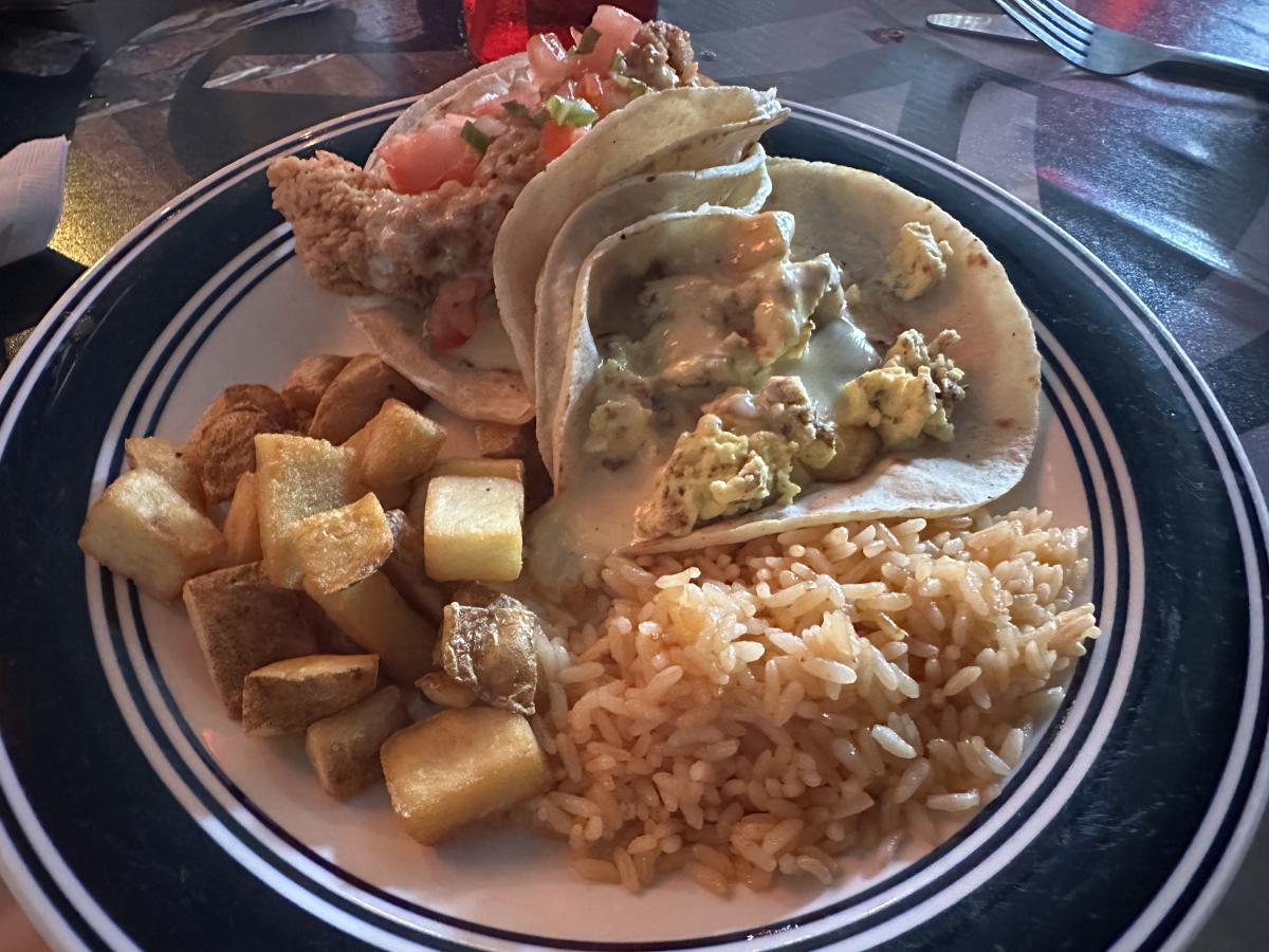 Sixth Street Dive Veggie and El-Mo Tacos