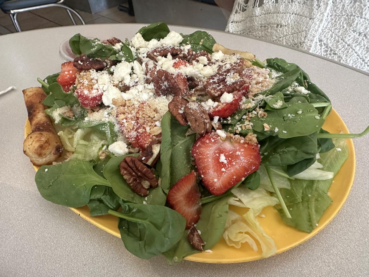 Strawberry Spinach Salad