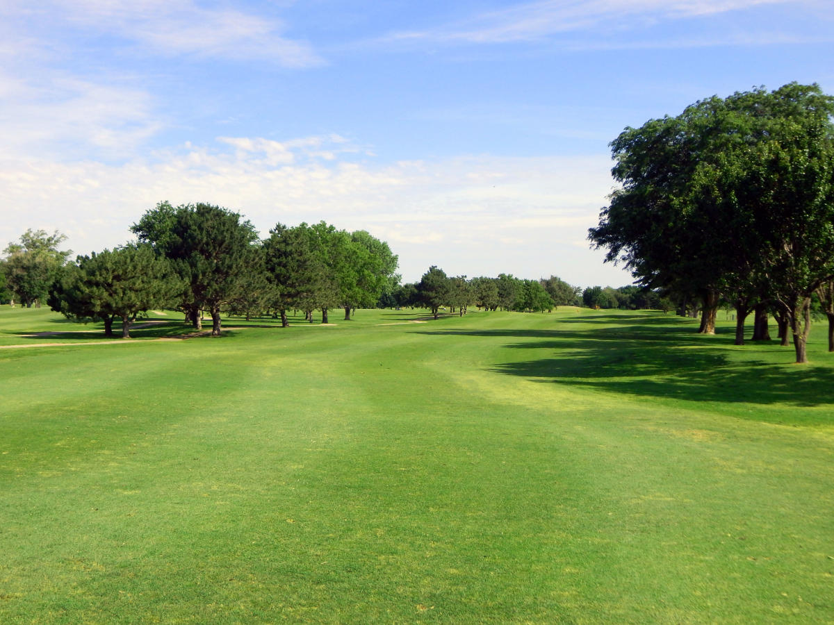 a photo of the green grass at Arthur B. Sim Golf Course in Wichita