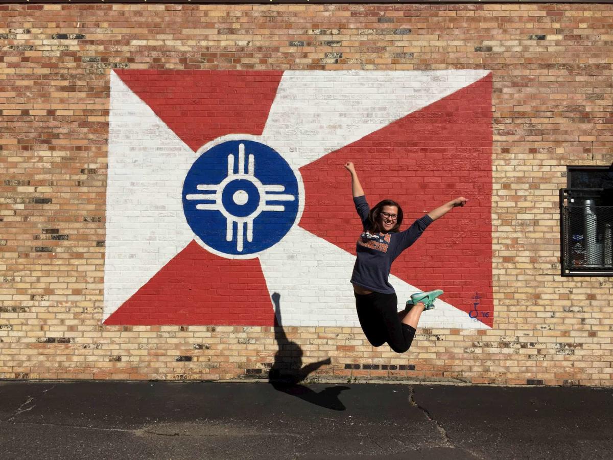 Wichita Flag Mural