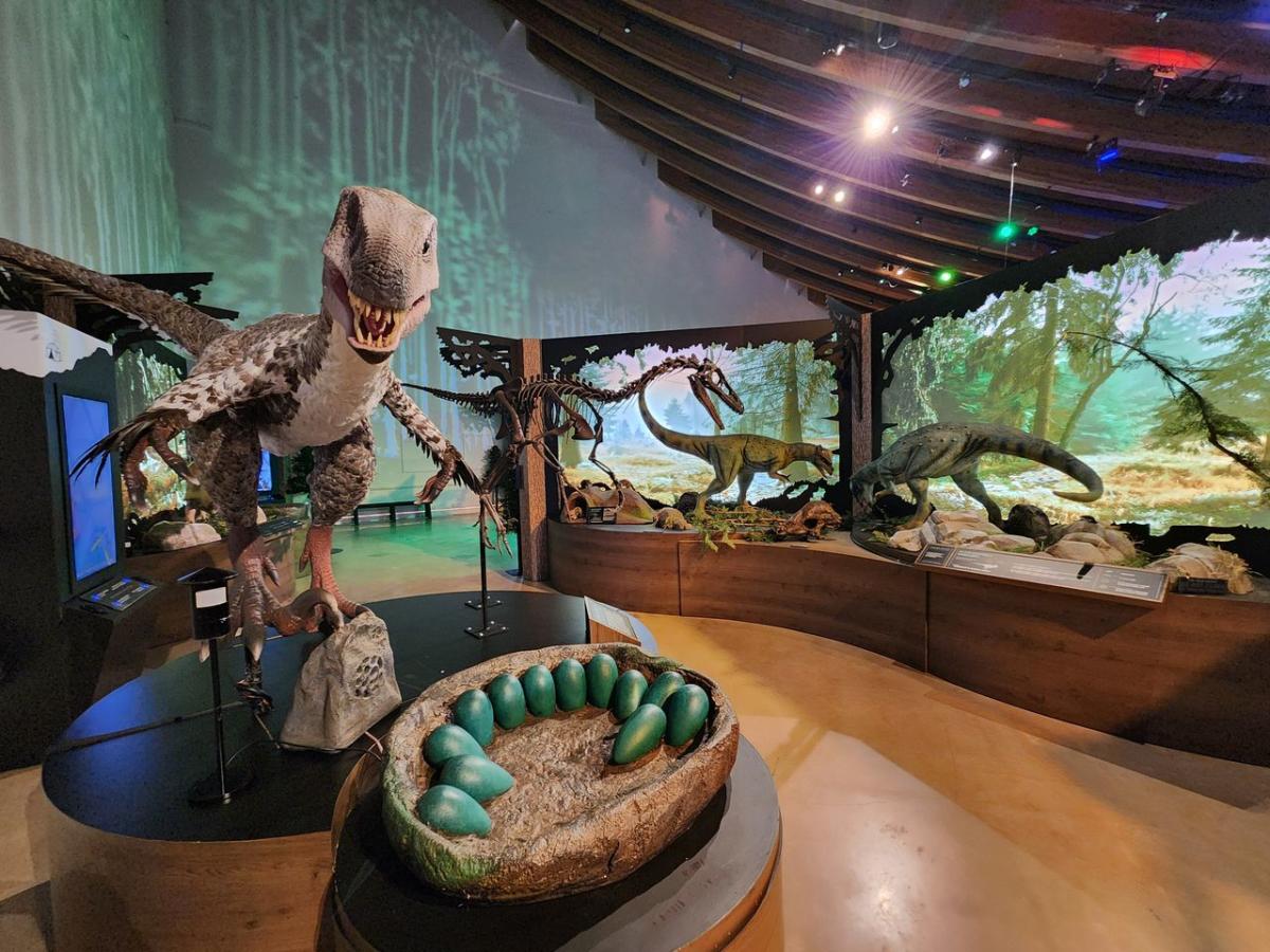 Ice Dinosaurs exhibit