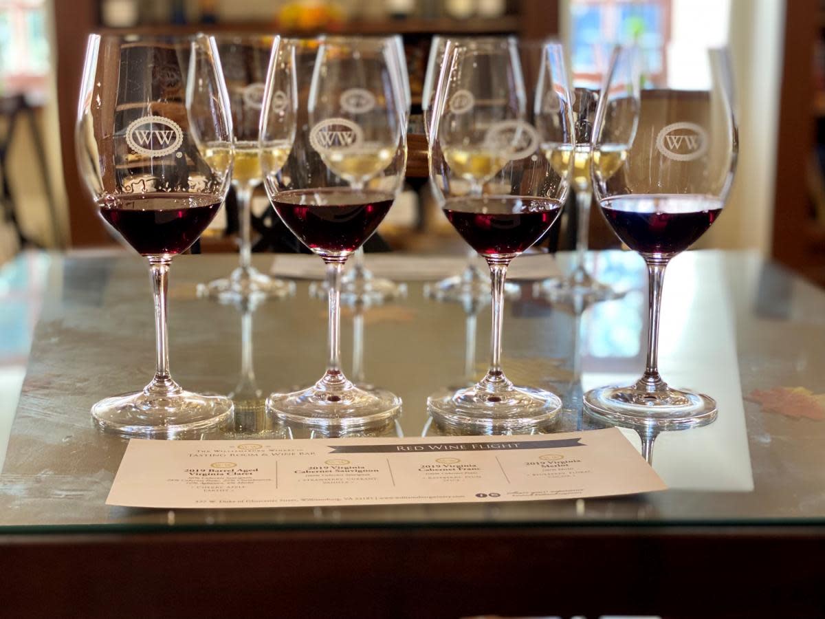 Williamsburg Winery reds