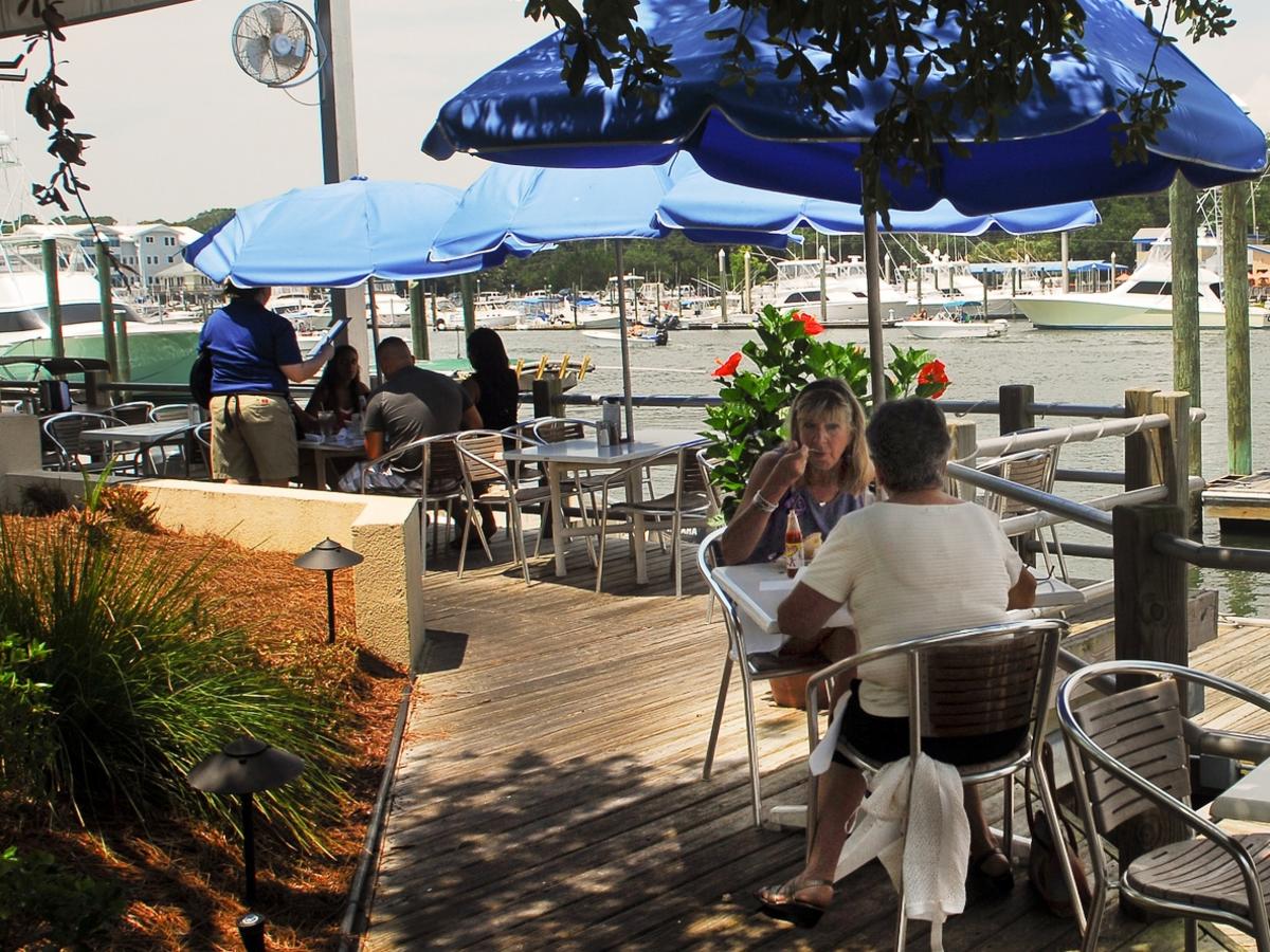 Bluewater Waterfront Dining Patio
