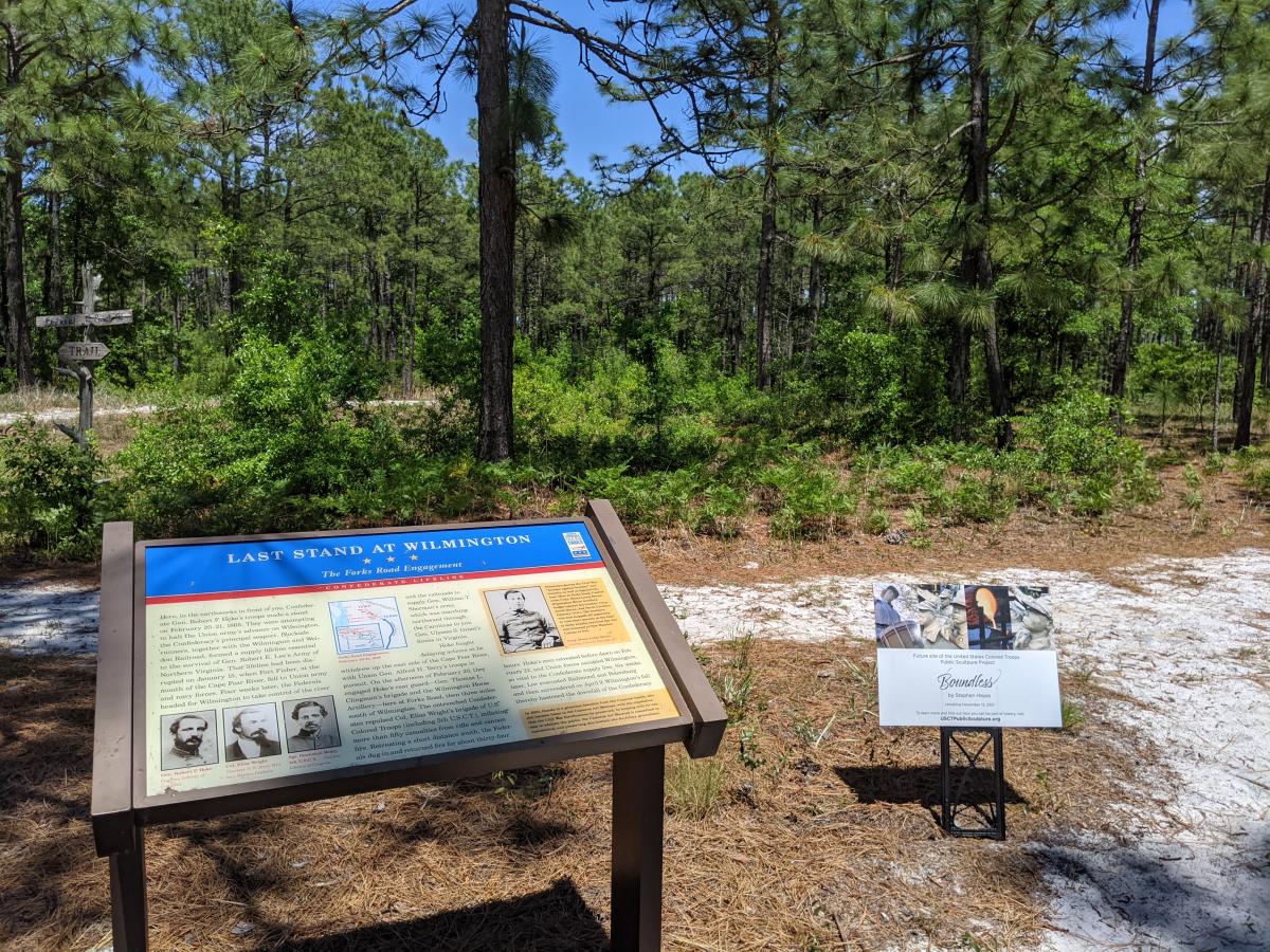 Battle of Forks Road Site at Cameron Art Museum