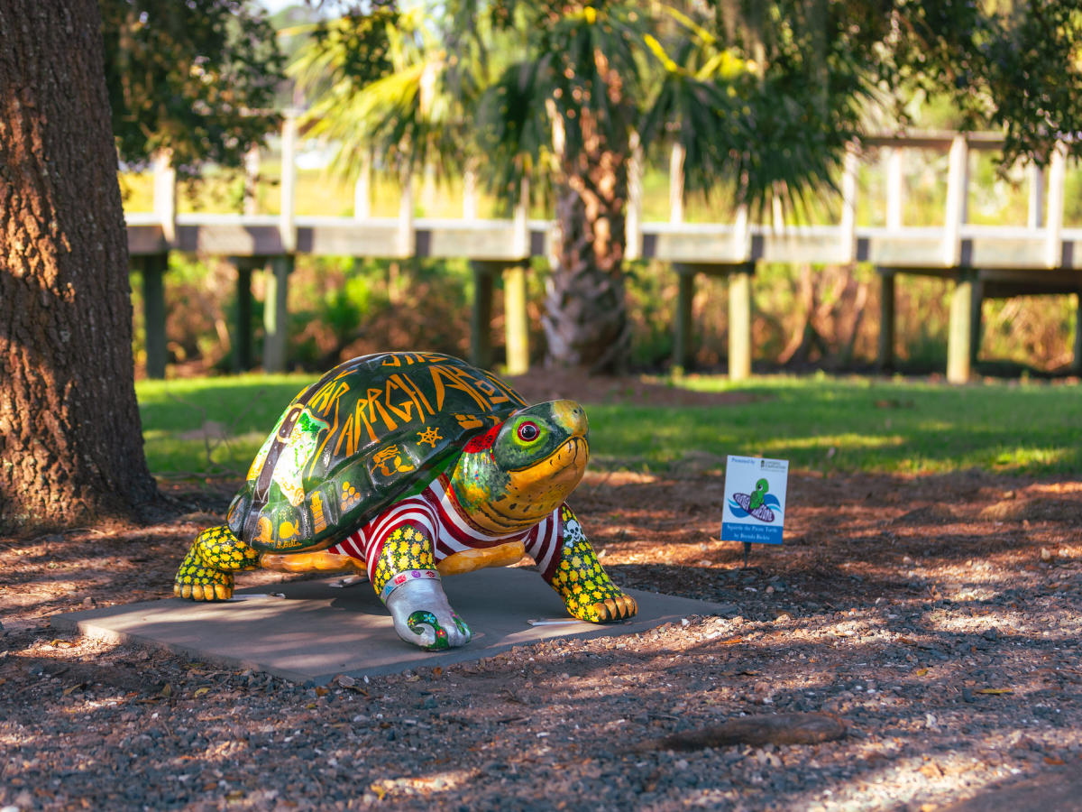 Turtley Awesome! Exhibit at Airlie Gardens