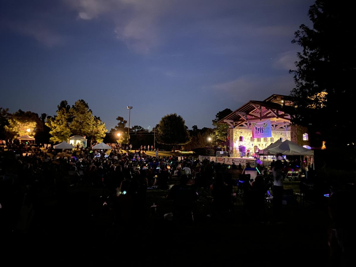 Arts in the Park in The Woodlands, Texas