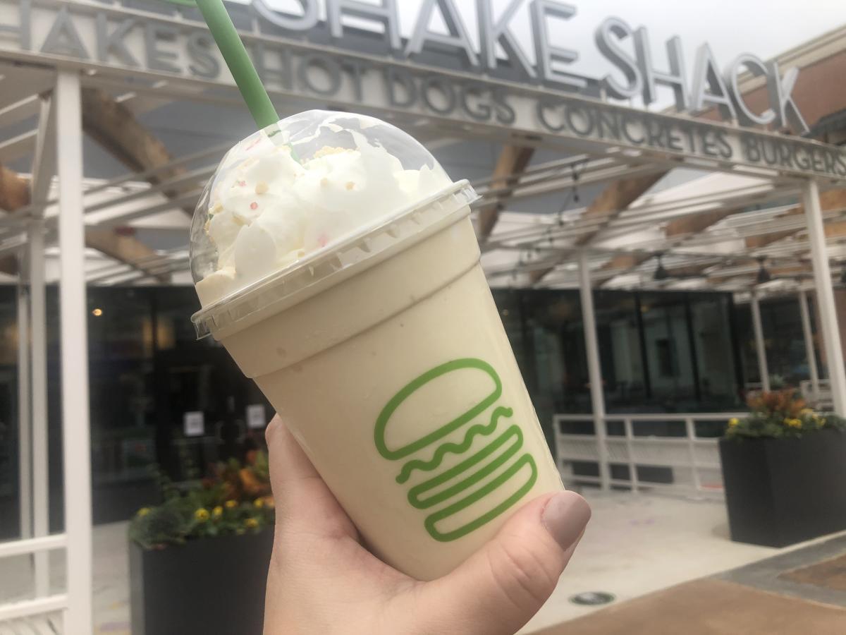 Shake at Shake Shack at The Woodlands Mall