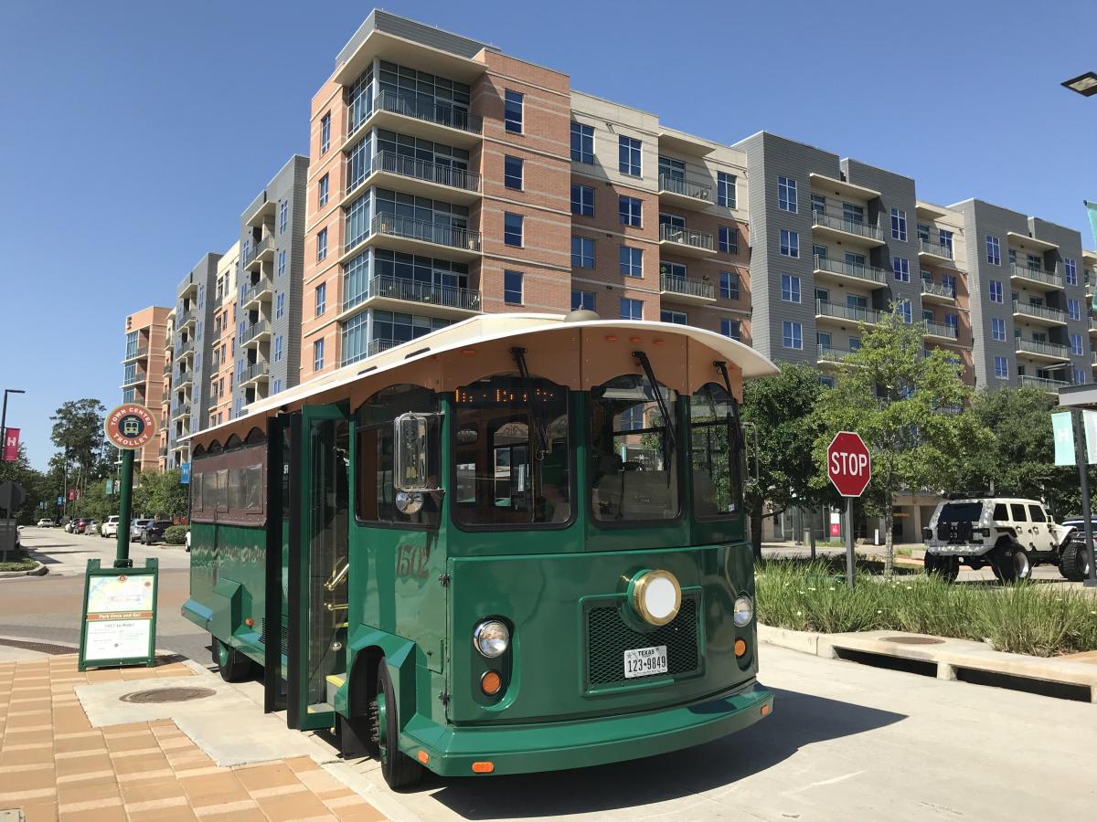 Trolley Hughes Landing