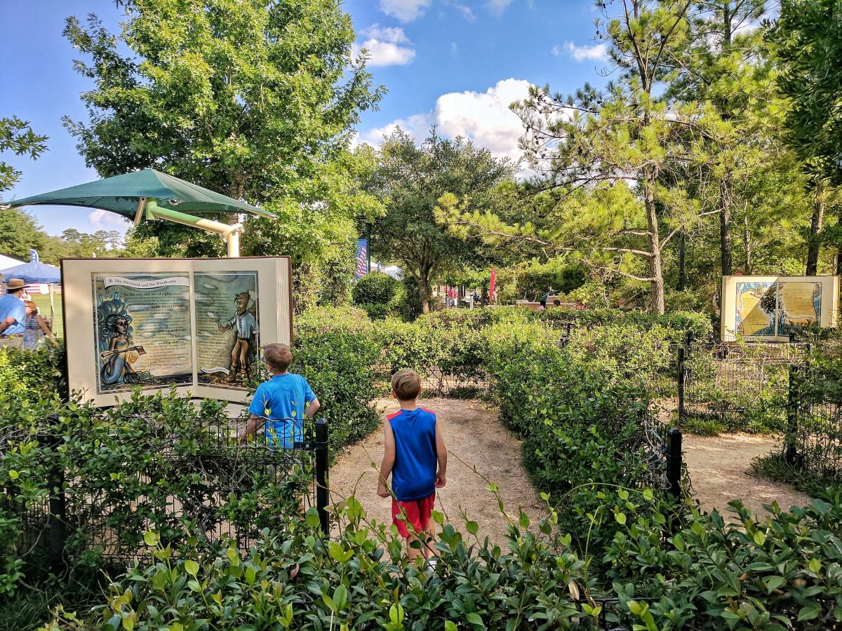 Story Book Maze at Town Green Park