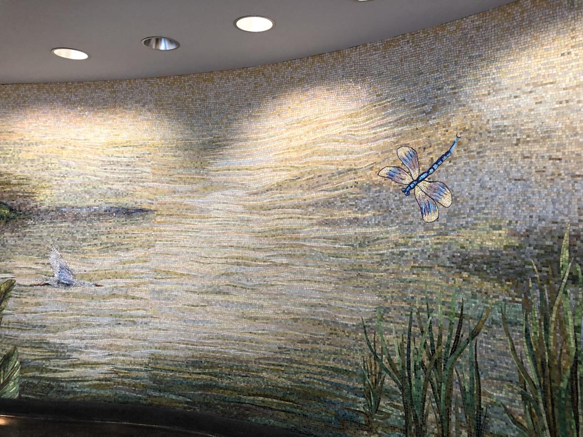 Houston Bayou Mosaic at IAH