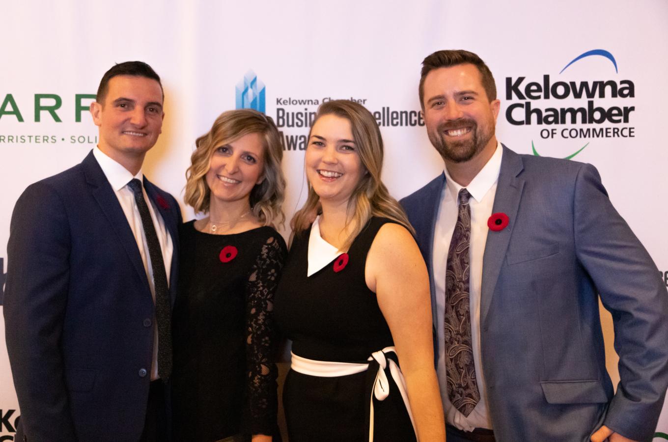 Best in Tourism, 2019 at the Kelowna Chamber of Commerce Awards