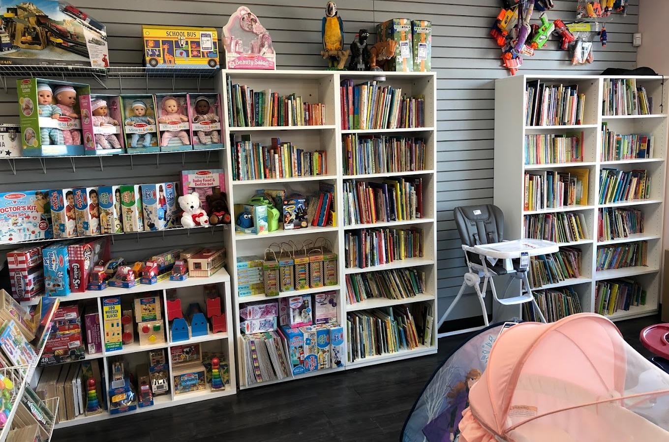 Once Upon a Child Books Area
