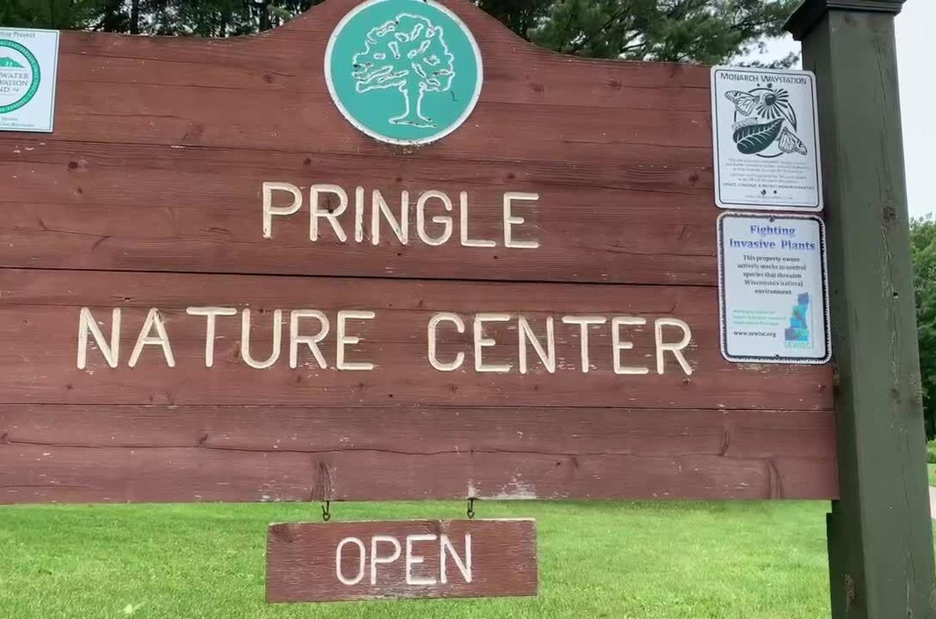 2022 Pringle Nature Center Entrance Sign