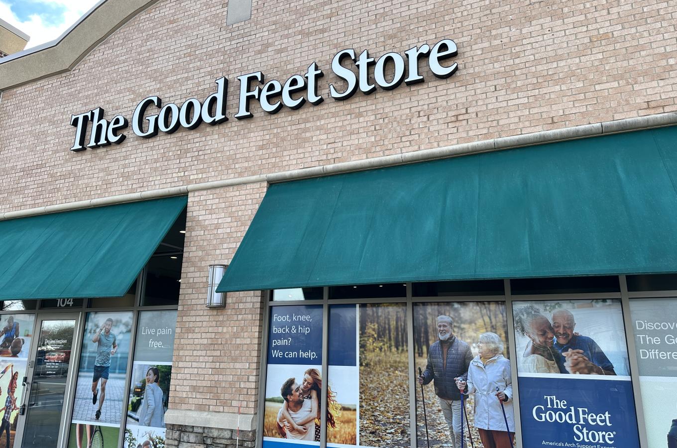 2023-03-15 The Good Feet Store Exterior - Angled