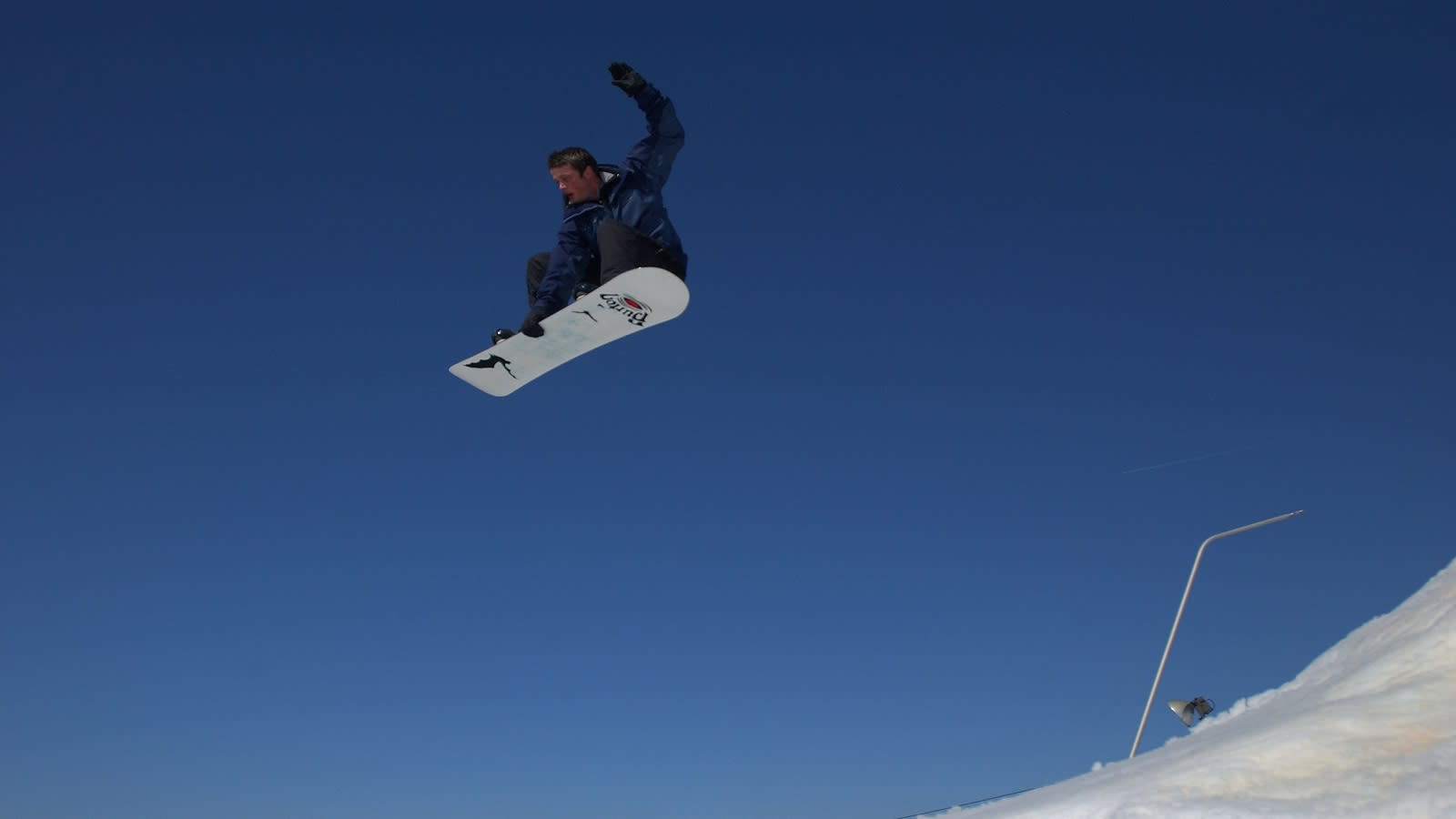 Snowboarder at Nemacolin