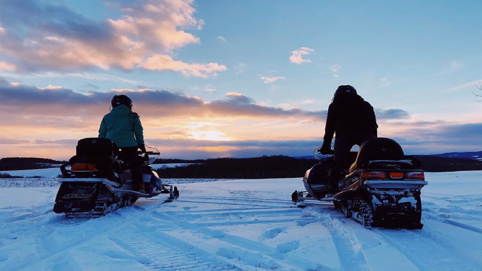 Snowmobiling in the Laurel Highlands can be an exhilarating experience.