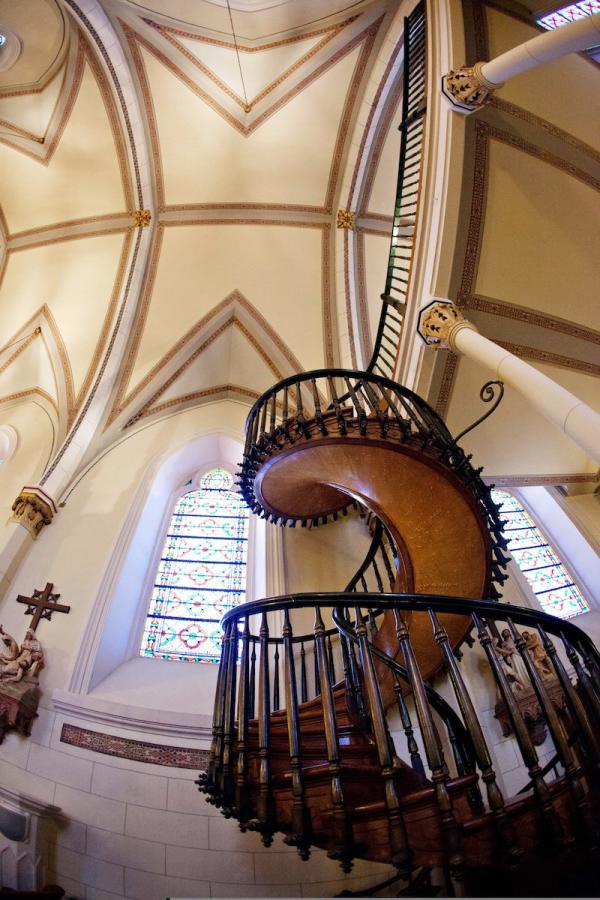 Miracle staircase at loretto chapel