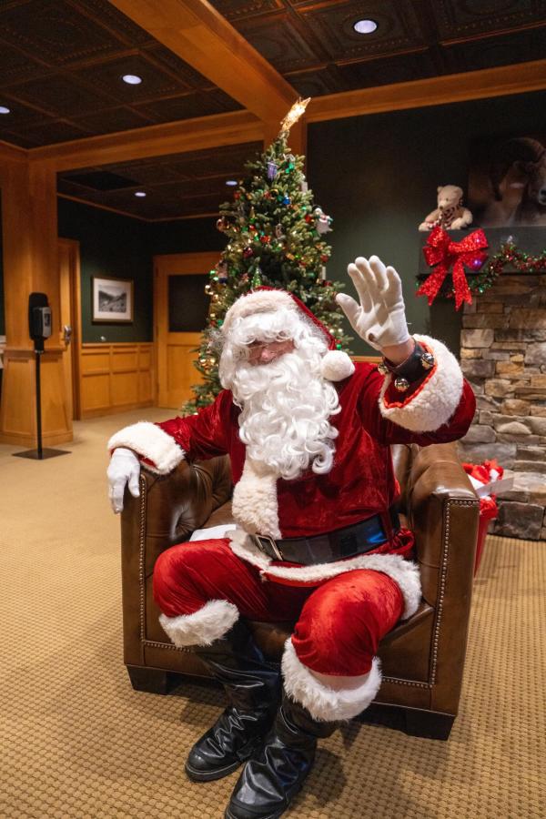 Christmas Stroll Santa
