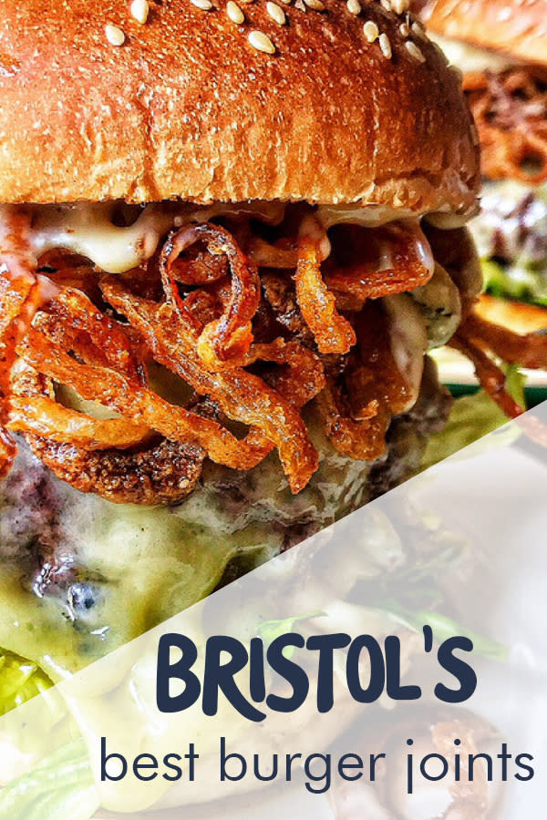 Bristol's best burger joints Pinterest slide
