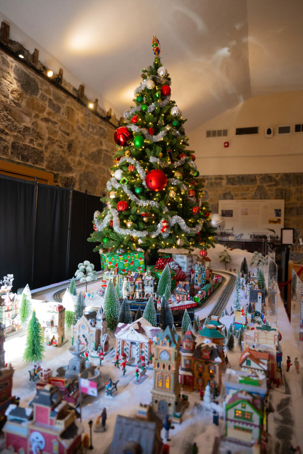 B&O Train Garden 2024