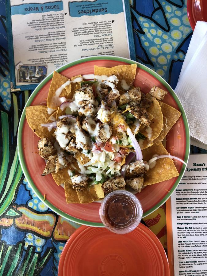 tuna nacho food restaurant mama kwan