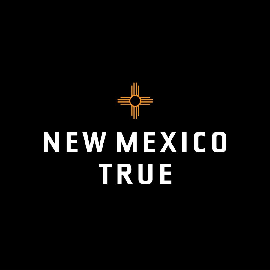New Mexico True Logo on Black Background