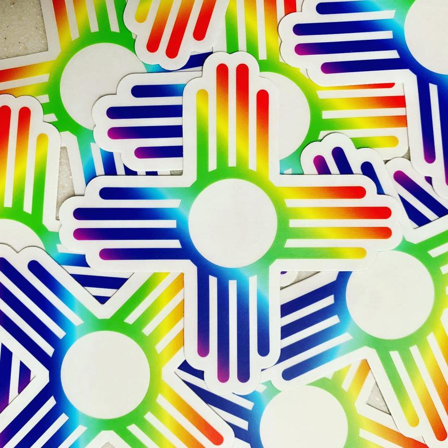Rainbow Zia Stickers Brotique 505