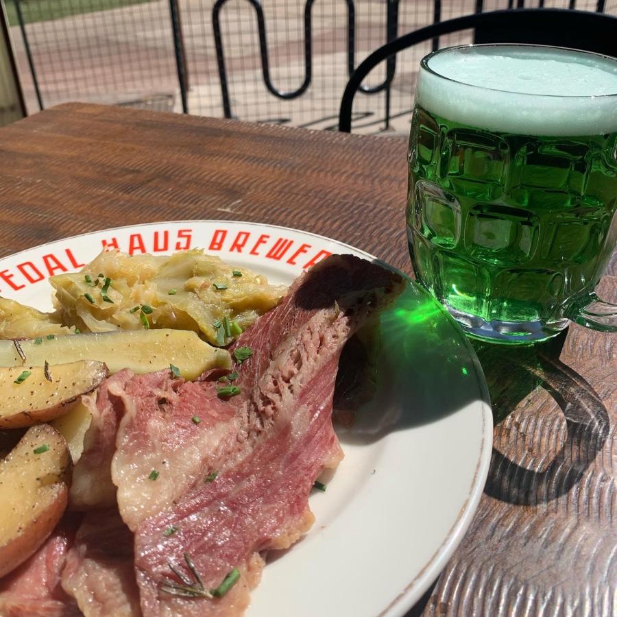 Pedal Haus Brewery - Corned Beef & Green Beer