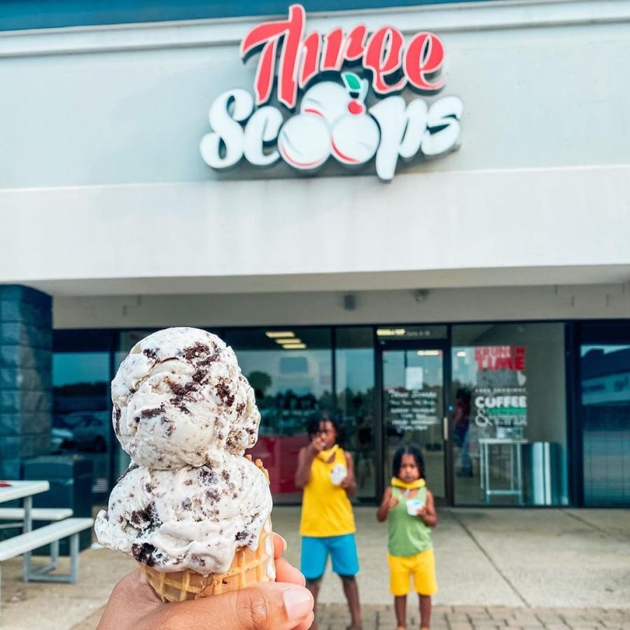 Three Scoops Ice Cream