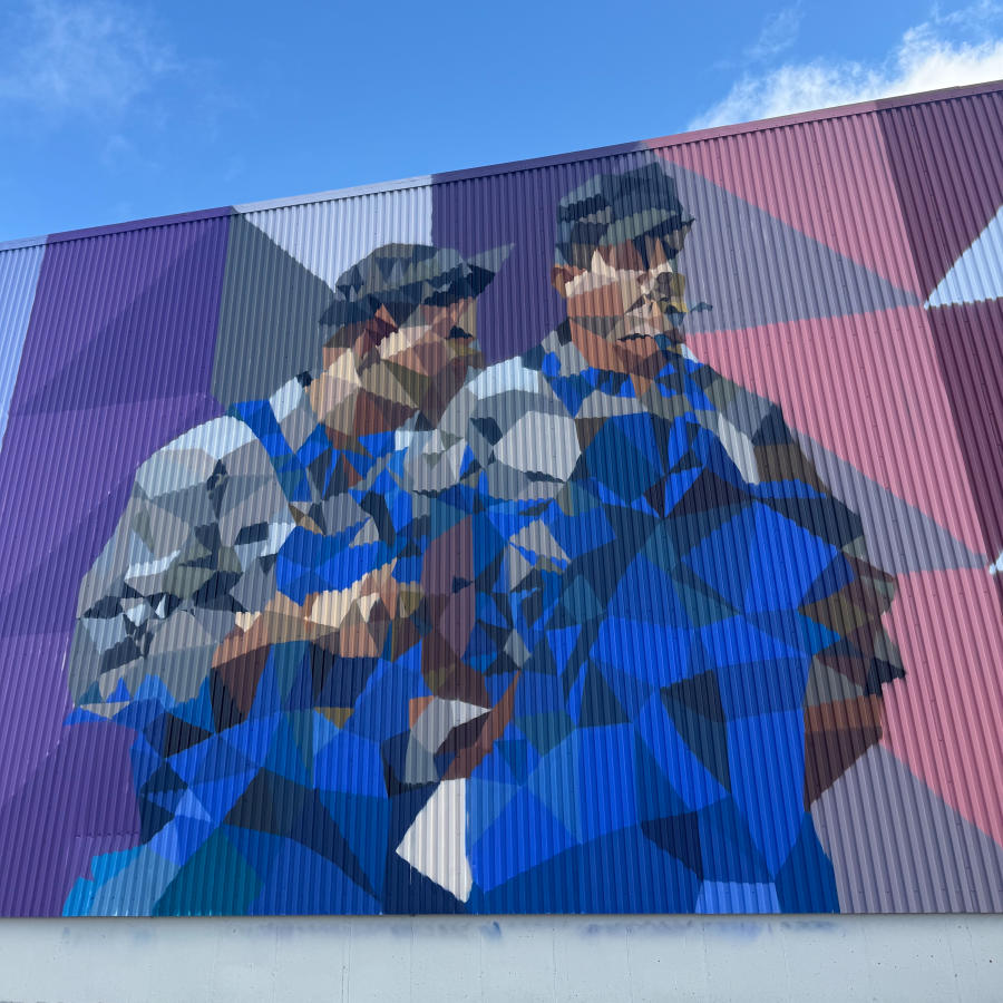 Manufacturers mural