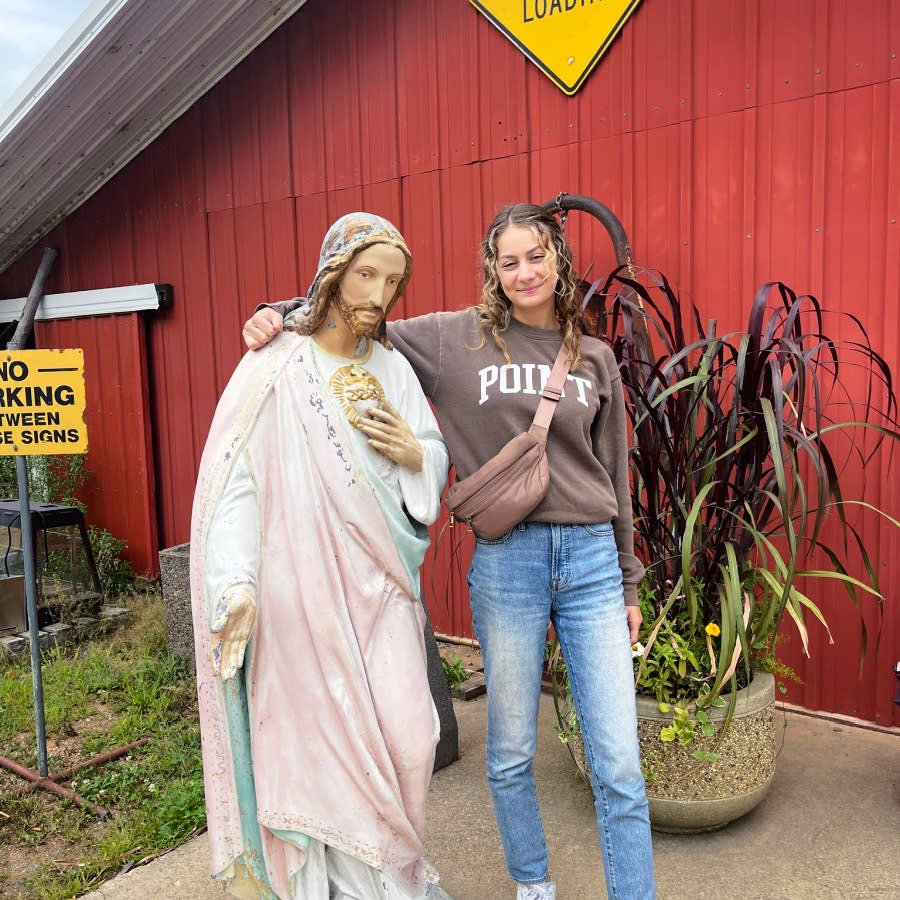 Tessa and her bestie Jesus 3x3