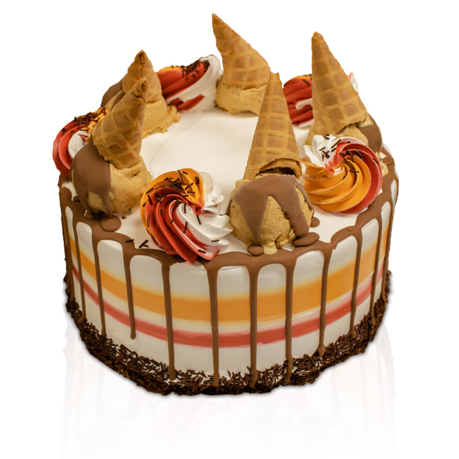 Sarris Candies - Pumpkin Spice Ice Cream Cake