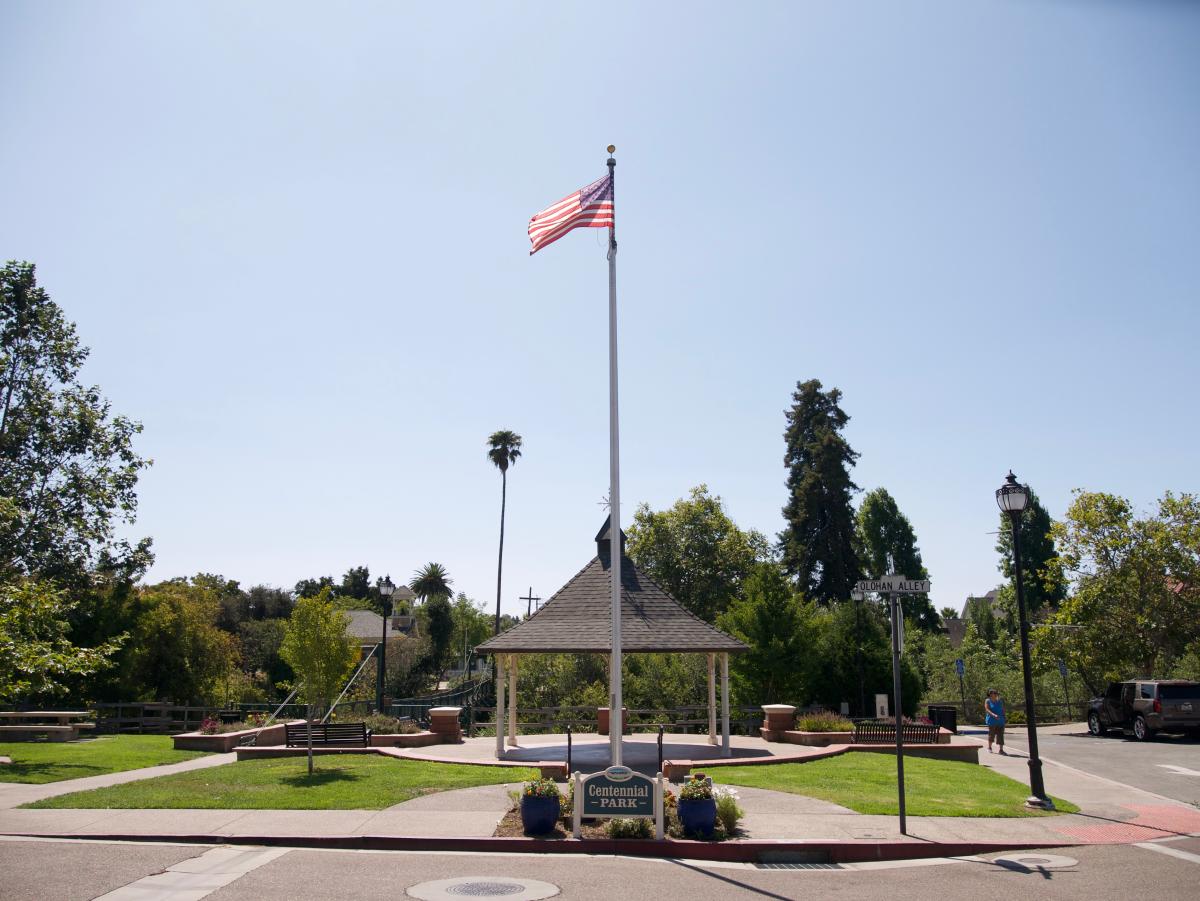 Centennial Park in Downtown Arroyo Grande