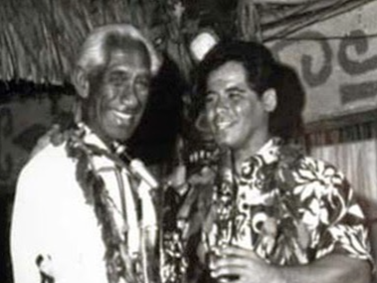 Ben Aipa and Duke Kahanamoku