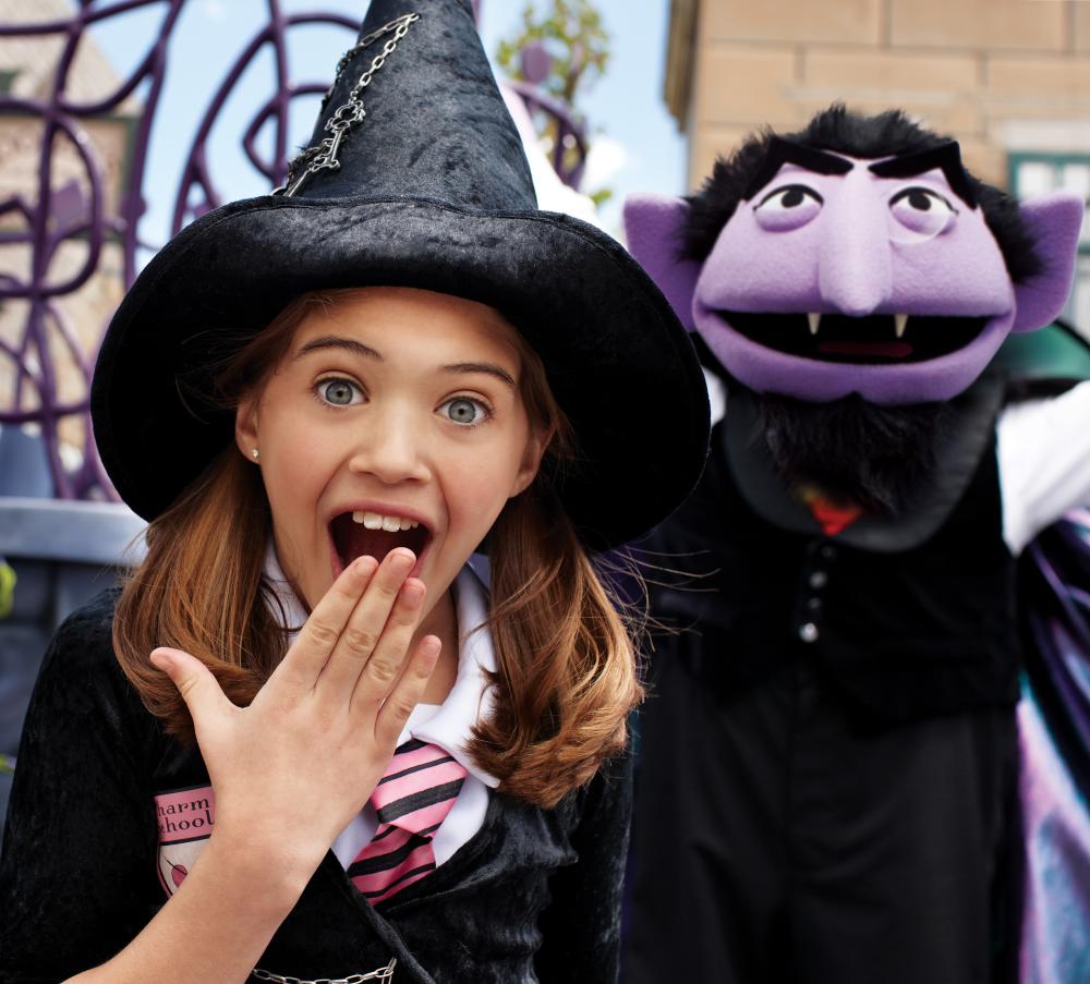 The Count's Halloween Spooktacular at Sesame Place
