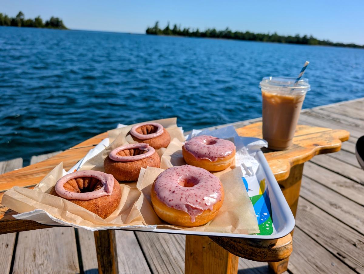 Jamsen's Thimbleberry Donuts