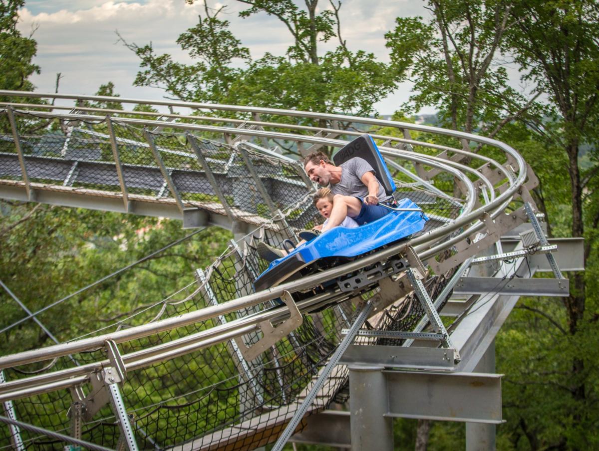 Runaway Mountain Coaster Attraction