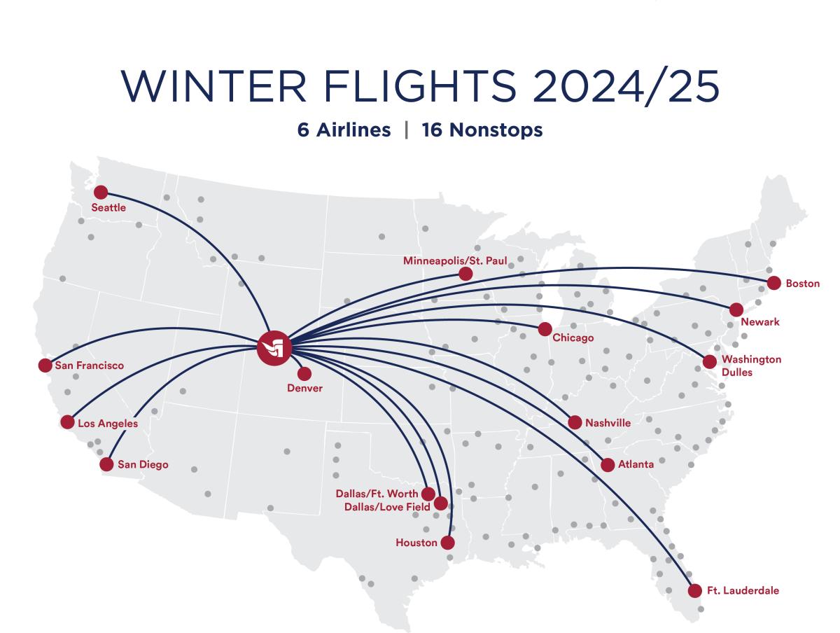 winter flights 2024/5