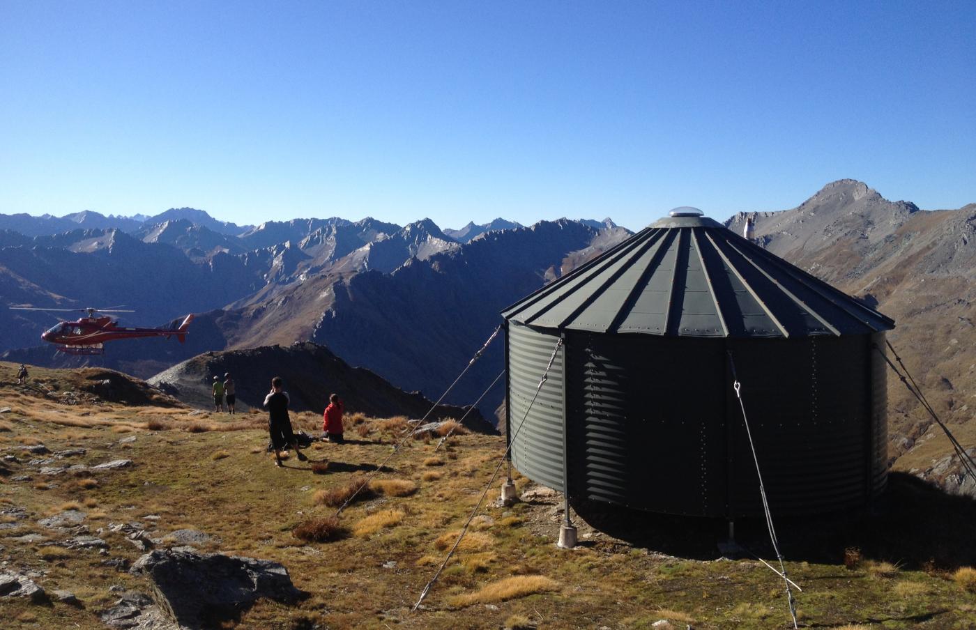 Helicopter access only to Mountainhut