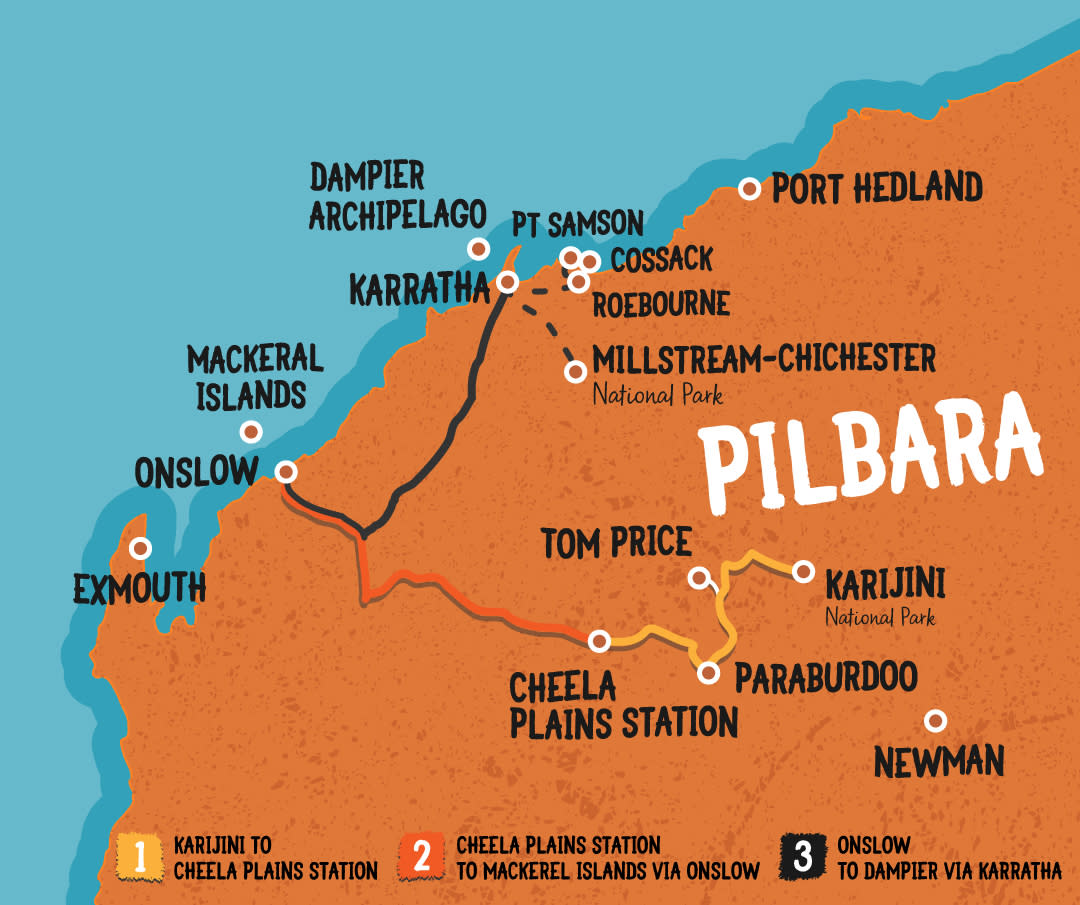 Pilbara Map