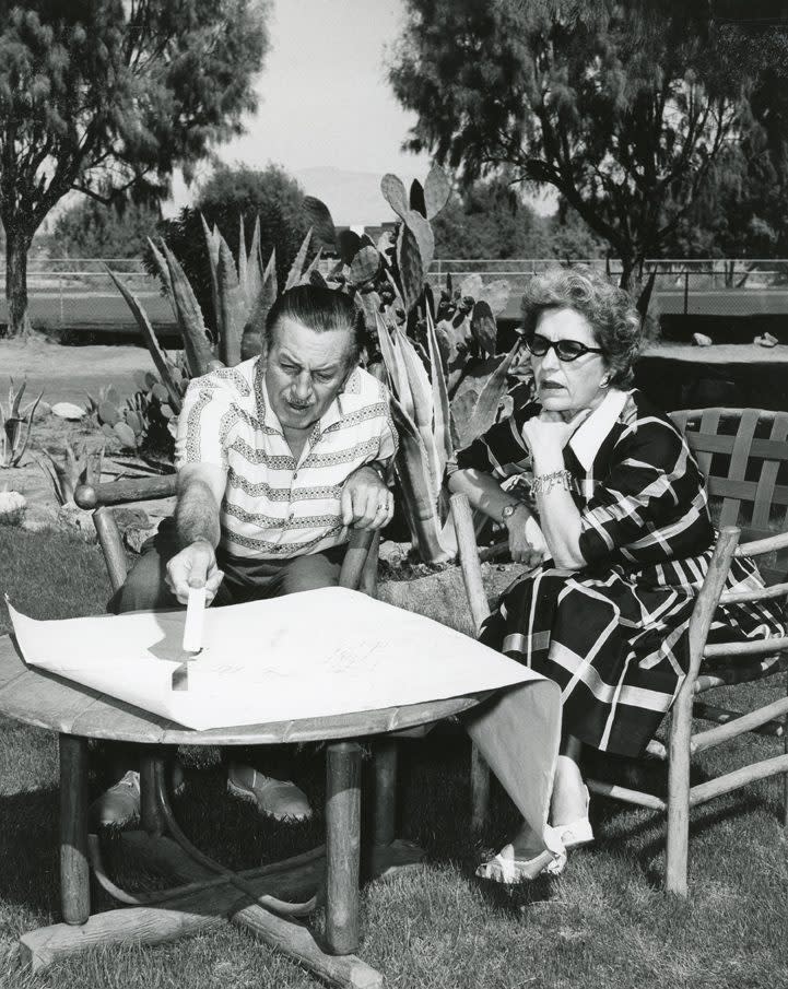 walt disney at smoketree