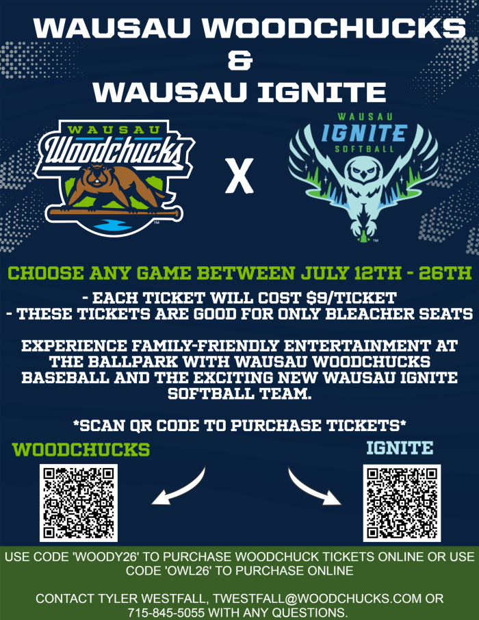 Woodchuck/Ignite Game Flyer