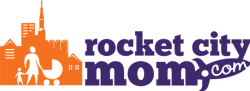 Rocket City Mom horizontal logo