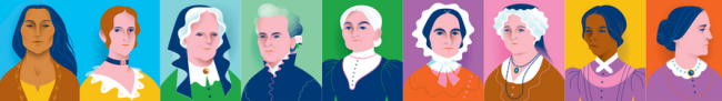Which Brave Woman Are You quiz portraits