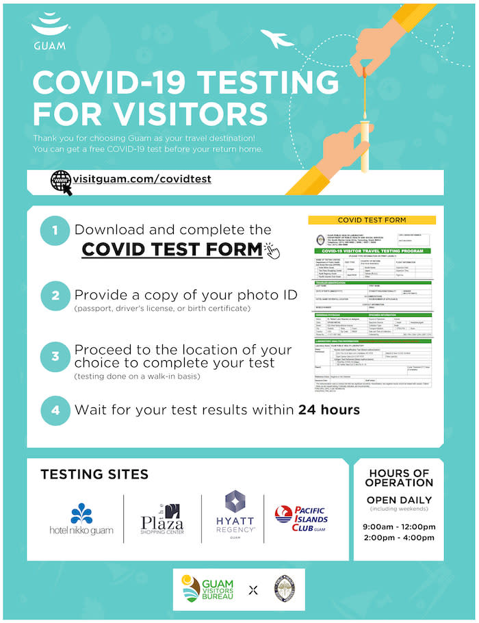 covid test process page 1