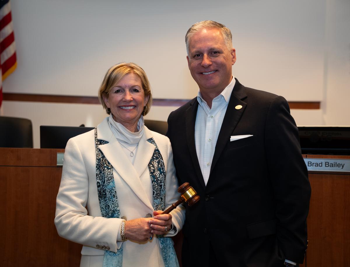 Visit The Woodlands Chairman, Linda Nelson, and Past Chairman, Brad Bailey