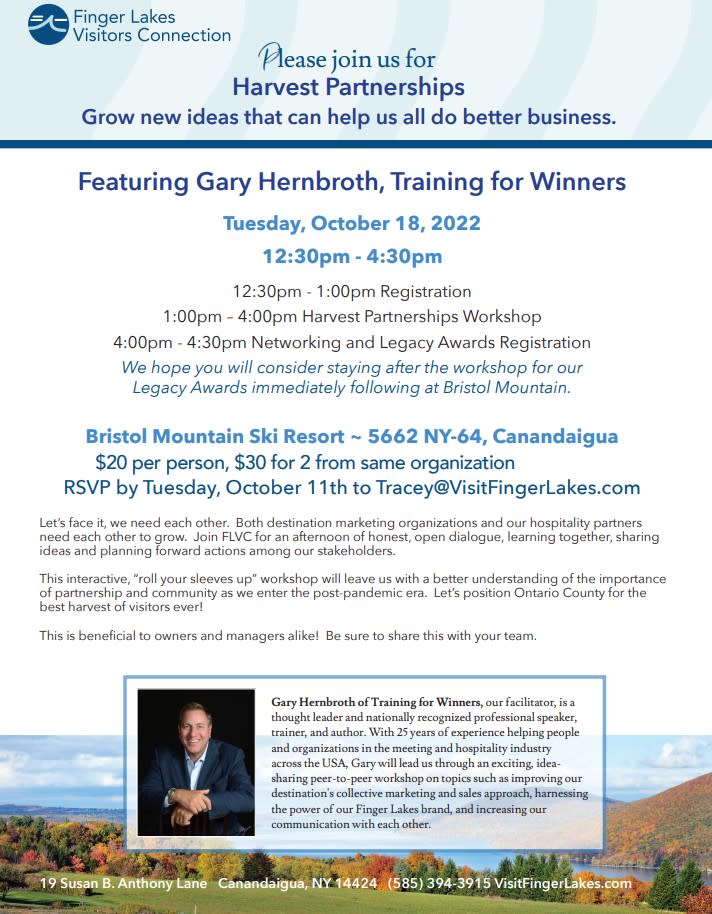 Harvest Partnerships Invite