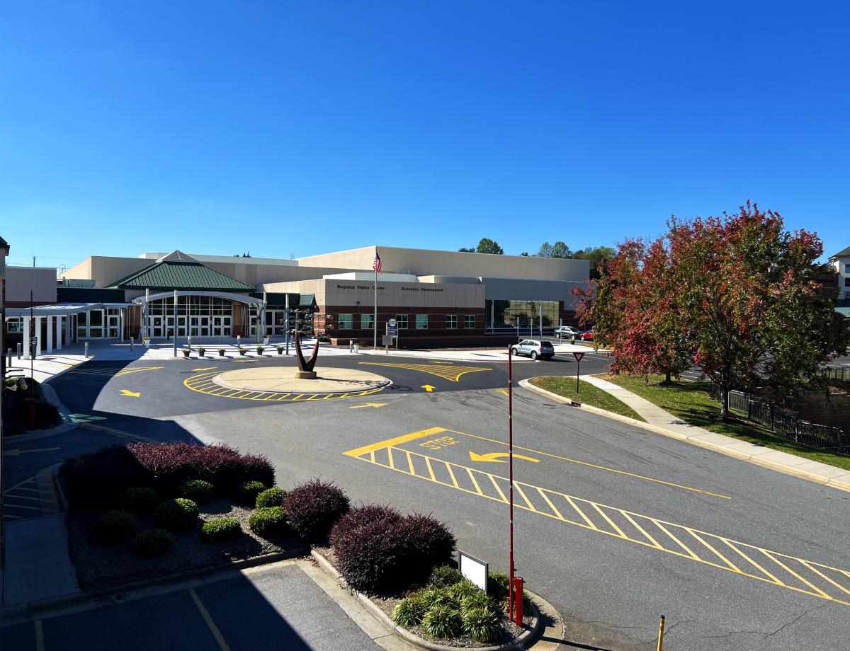 Hickory Metro Convention Center Exterior