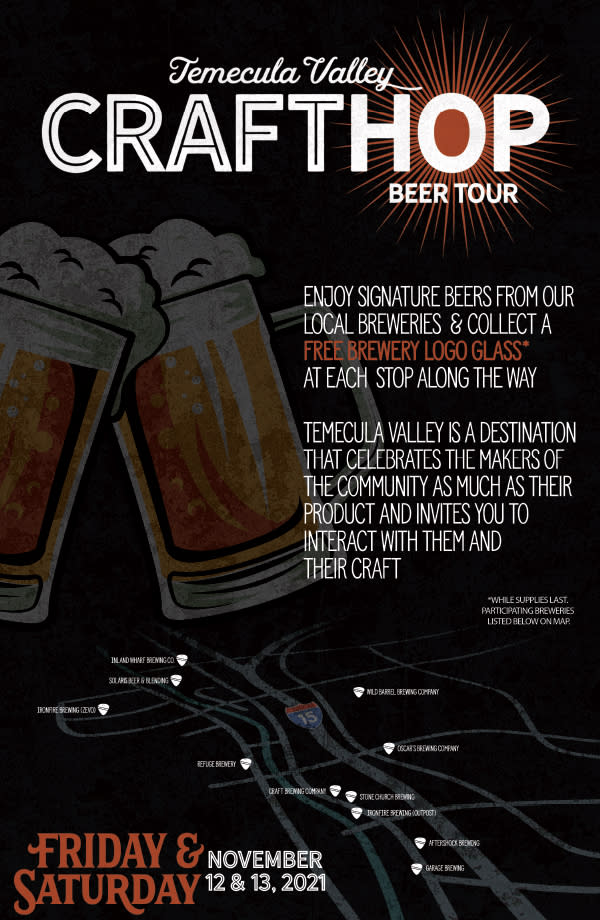 Temecula Valley CraftHop Beer Tour