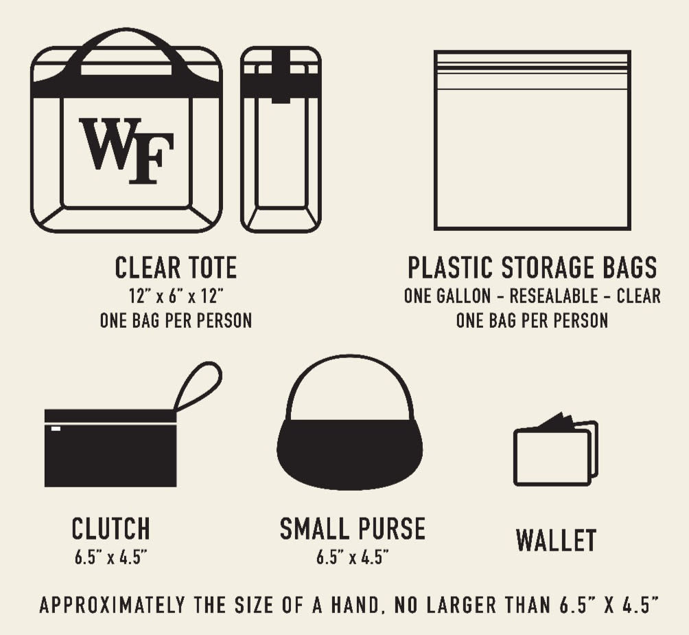 WF Clear Bag Graphic